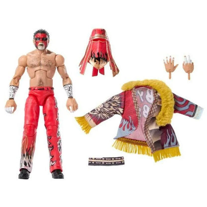 Action figure with accessories on a white background