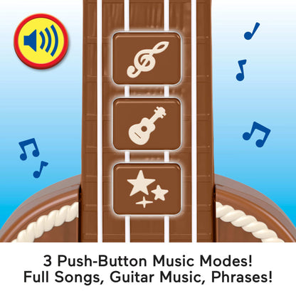 Mattel | Disney & Pixar Toy Story | Woody's Hey Howdy Hey Guitar | Music, Songs & Talking