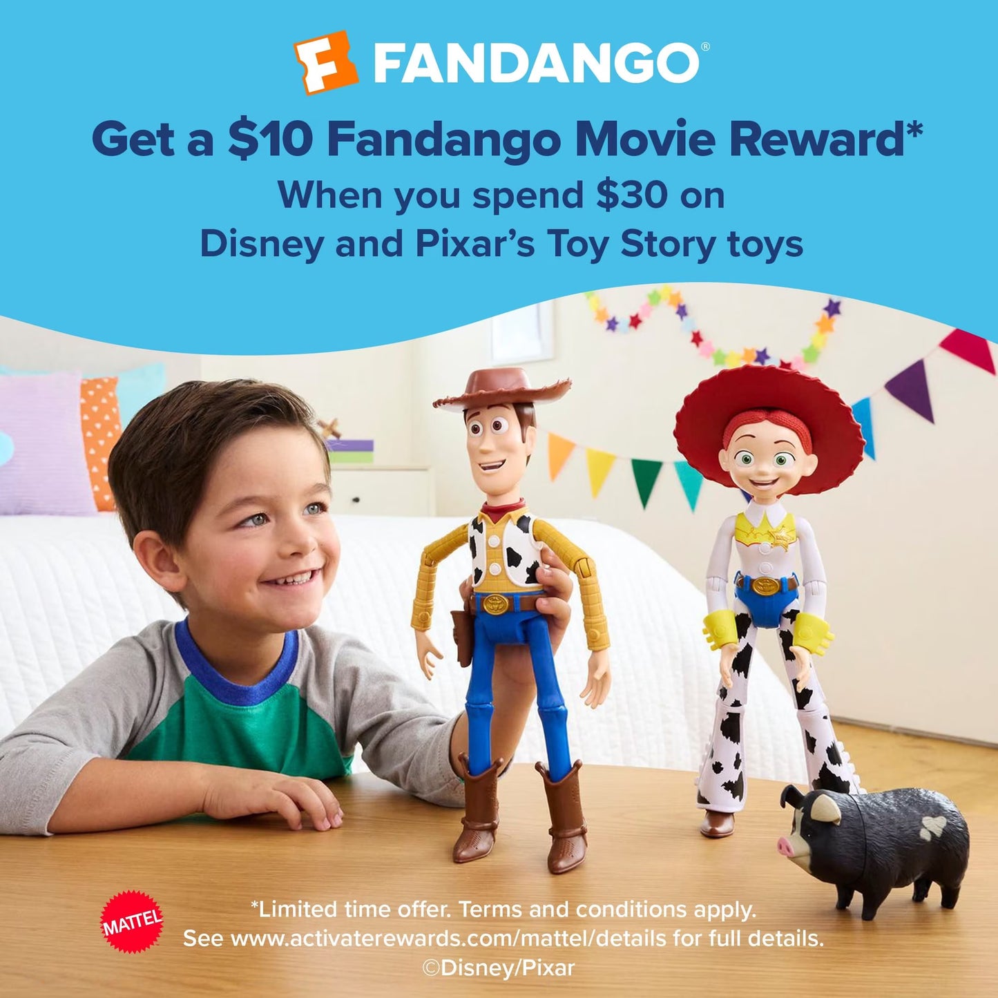 Mattel | Disney & Pixar Toy Story | Woody's Hey Howdy Hey Guitar | Music, Songs & Talking